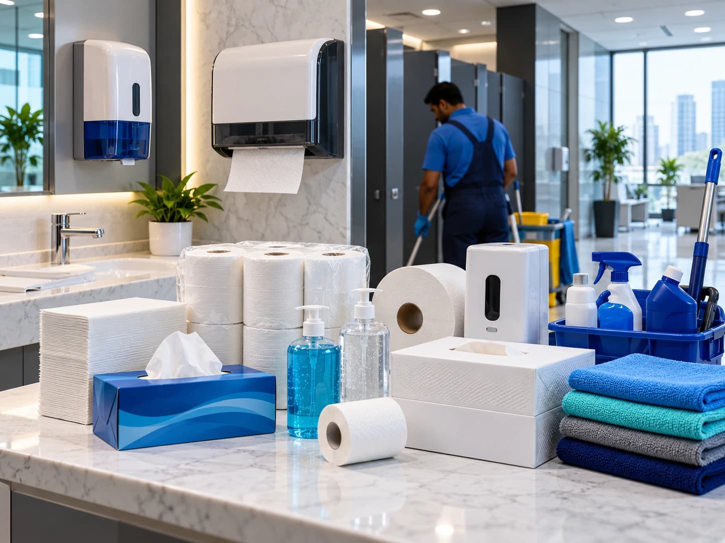 Cleaning and hygiene supplies